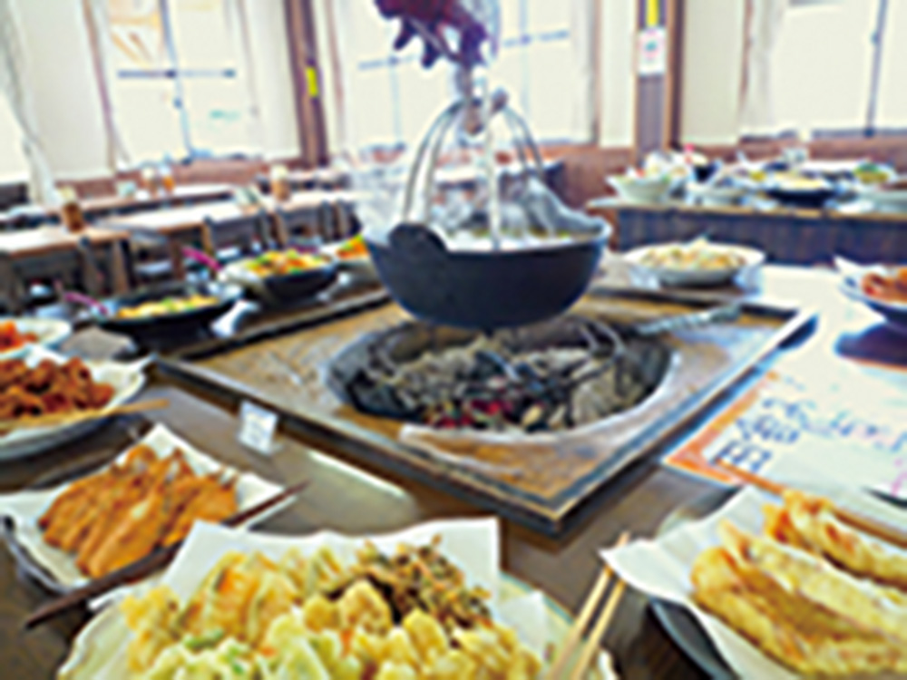 道之驛 奧津溫泉 自助式鄉村料理 溫泉亭