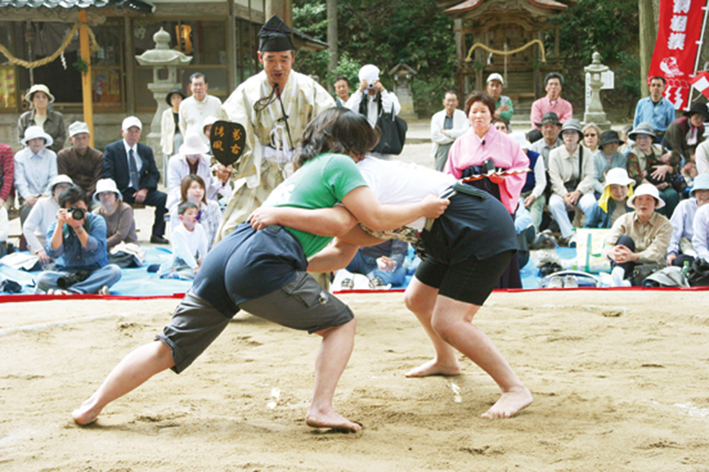 上齋原神社奉納 女相撲大會